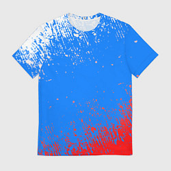 Футболка мужская Патриот - флаг, цвет: 3D-принт