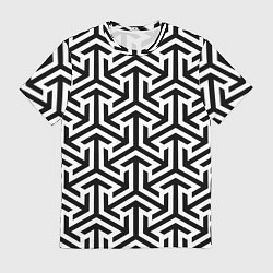 Футболка мужская Кубическая абстракция, цвет: 3D-принт