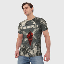 Футболка мужская Linkin Park - Hybrid Theory, цвет: 3D-принт — фото 2