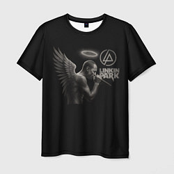 Футболка мужская Честер Беннингтон - LP angel, цвет: 3D-принт