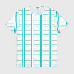 Мужская футболка Color white cage