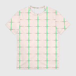 Мужская футболка Color white stripes