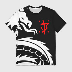 Футболка мужская Doom dragon steel, цвет: 3D-принт