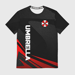 Футболка мужская Umbrella - спорт, цвет: 3D-принт