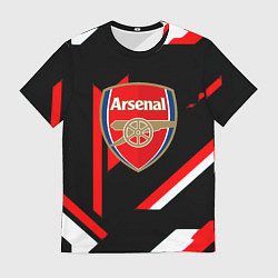 Футболка мужская Arsenal geometry steel, цвет: 3D-принт