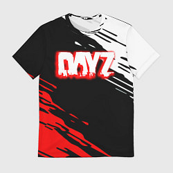 Футболка мужская Dayz краски штрихи, цвет: 3D-принт