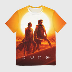 Футболка мужская Пол Атрейдес и Чани Dune part two, цвет: 3D-принт