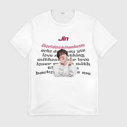 Футболка мужская Джин bts, цвет: 3D-принт