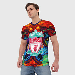 Футболка мужская Ливерпуль монстр, цвет: 3D-принт — фото 2