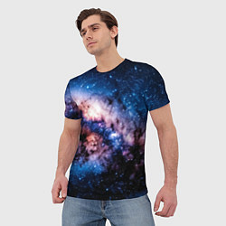 Футболка мужская Фантастический космос звёзды и туманности, цвет: 3D-принт — фото 2