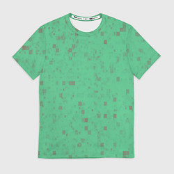 Футболка мужская Color green brown, цвет: 3D-принт