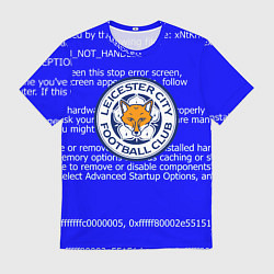 Футболка мужская Лестер сити код, цвет: 3D-принт