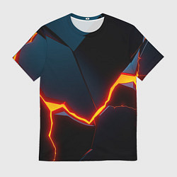 Футболка мужская Breaking block, цвет: 3D-принт