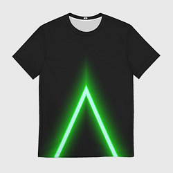 Футболка мужская Color neon green, цвет: 3D-принт