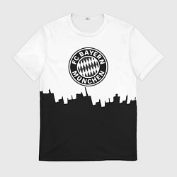 Футболка мужская Bayern Mnchen пиксели, цвет: 3D-принт