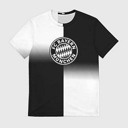 Футболка мужская Бавария Мюнхен геометрия градиент, цвет: 3D-принт