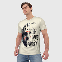 Футболка мужская Пятница 13 Вурхиз, цвет: 3D-принт — фото 2