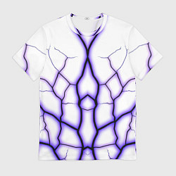 Футболка мужская Color white purple, цвет: 3D-принт