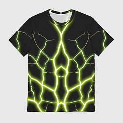 Футболка мужская Color green black, цвет: 3D-принт