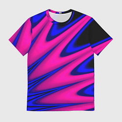 Мужская футболка Multicolored color neon