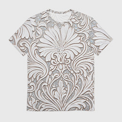 Мужская футболка Вензельные цветы