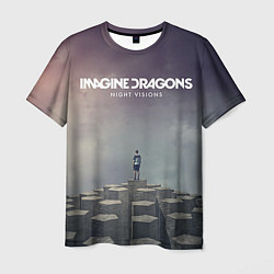 Футболка мужская Imagine Dragons: Night Visions, цвет: 3D-принт