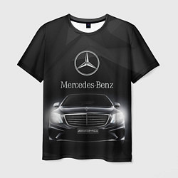 Футболка мужская Mercedes, цвет: 3D-принт