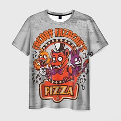 Футболка мужская Freddy Pizza, цвет: 3D-принт