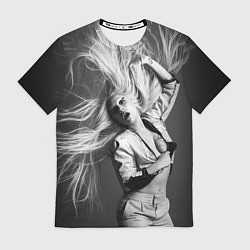 Футболка мужская Lady Gaga, цвет: 3D-принт