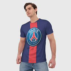 Футболка мужская Paris Saint-German, цвет: 3D-принт — фото 2