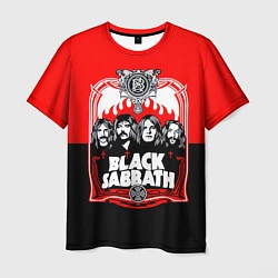 Футболка мужская Black Sabbath: Red Sun, цвет: 3D-принт
