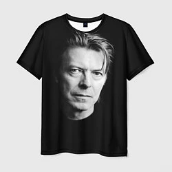 Футболка мужская David Bowie: Black Face, цвет: 3D-принт