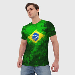 Футболка мужская Бразилия, цвет: 3D-принт — фото 2