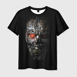 Футболка мужская Terminator Skull, цвет: 3D-принт
