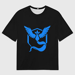 Мужская футболка оверсайз Pokemon Blue Team