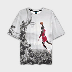 Мужская футболка оверсайз Michael Jordan NBA