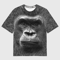 Мужская футболка оверсайз Взгляд