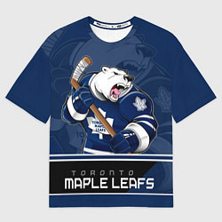 Мужская футболка оверсайз Toronto Maple Leafs