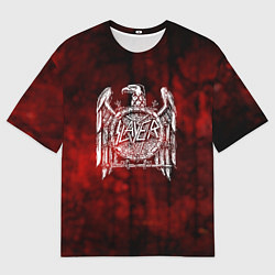 Мужская футболка оверсайз Slayer: Blooded Eagle