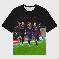 Мужская футболка оверсайз Barcelona6