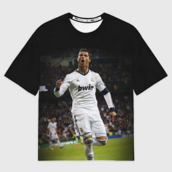 Мужская футболка оверсайз Роналдо