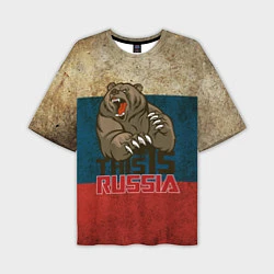 Мужская футболка оверсайз This is Russia