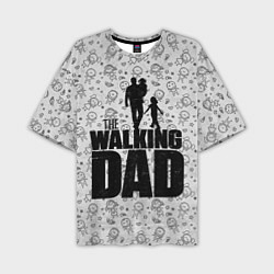Мужская футболка оверсайз Walking Dad