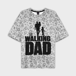 Мужская футболка оверсайз Walking Dad