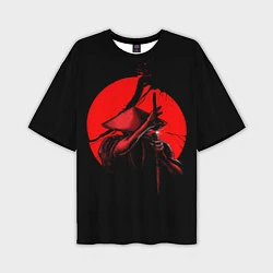 Мужская футболка оверсайз Сила самурая