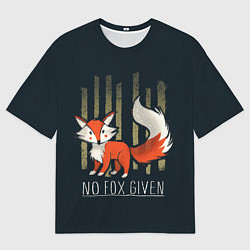 Мужская футболка оверсайз No Fox Given