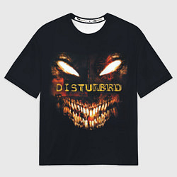 Футболка оверсайз мужская Disturbed Demon, цвет: 3D-принт