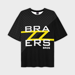 Футболка оверсайз мужская Brazzers Bros, цвет: 3D-принт