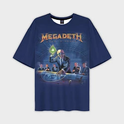 Мужская футболка оверсайз Megadeth: Rust In Peace