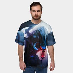 Футболка оверсайз мужская League Of Legends ChoGath, цвет: 3D-принт — фото 2